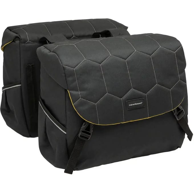 Reflecterende polyester waterdichte fietsendraagtas New Looxs Mondi joy acolchado