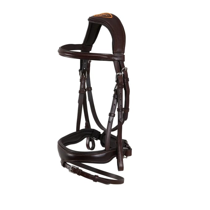 Halsband van leer Acavallo Maesta'