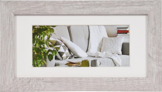 Fotolijst - Henzo - Modern - Fotomaat 10x20 cm - Wit