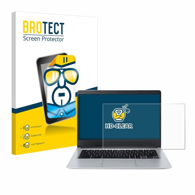 BROTECT - Screenprotector voor Acer Chromebook Spin 314 CB314-2HT - Folie Beschermfolie transparant