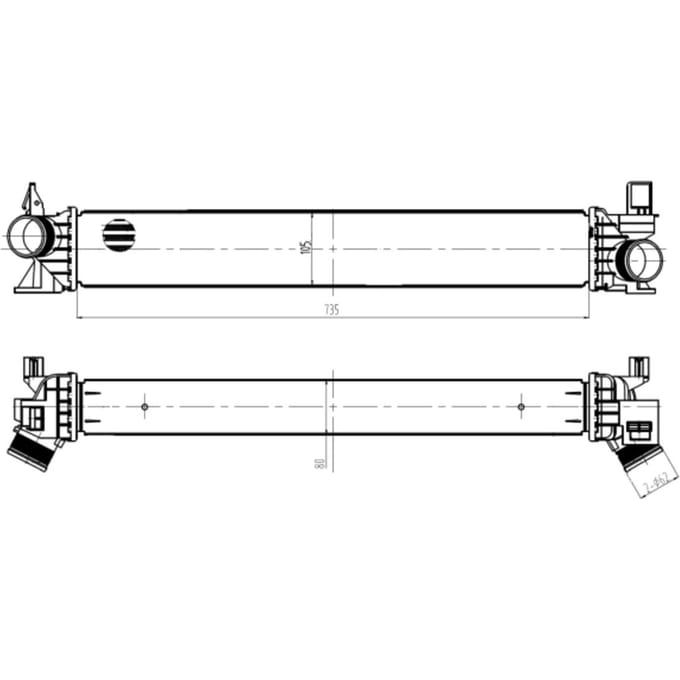 Intercooler NRF 309034