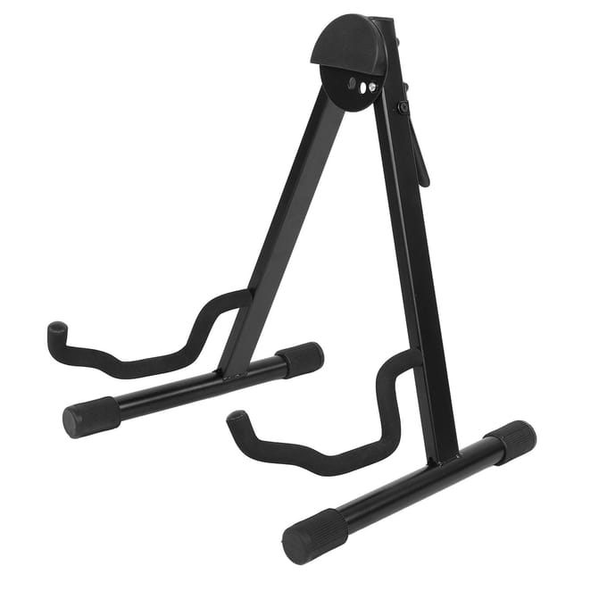 Cello Standaard Opvouwbare Steun A-Frame Display Opbergrek Viool Gitaar Bas Accessoire Zwart black