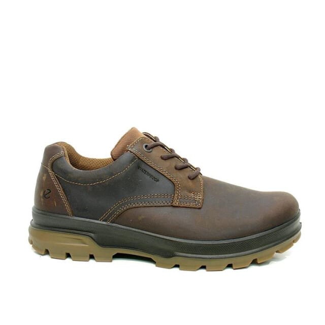 Ecco Rugged Track heren veterschoen - Camel - Maat 43