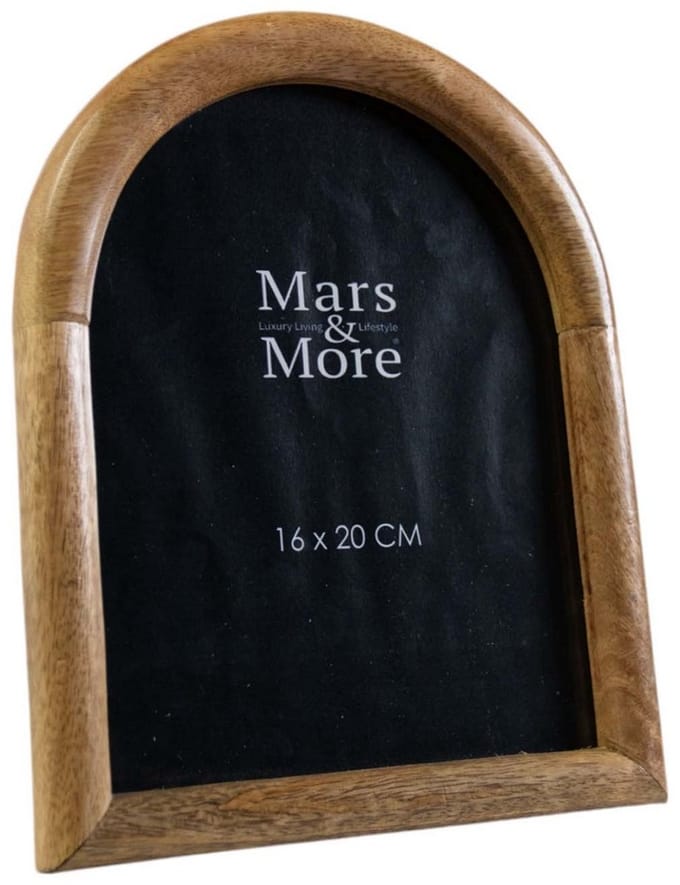 fotolijst mango hout boog 15x20cm