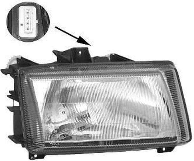 VanWezel 5826962 - Phare droit pour Volkswagen Caddy de 1996 à 2003