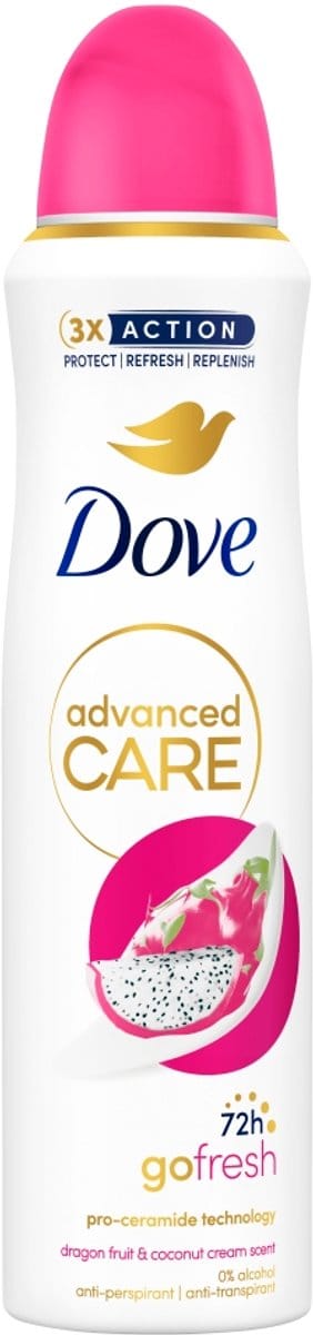 Dove Advanced Care Go Fresh - Antiperspirant Spray - Drakenfruit & Kokosnoot - 150ml