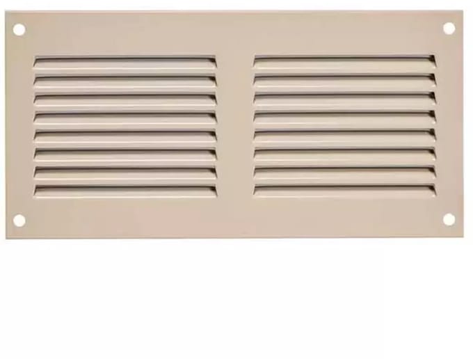 Europlast Metalen rooster 200x100mm beige - MR2010Y