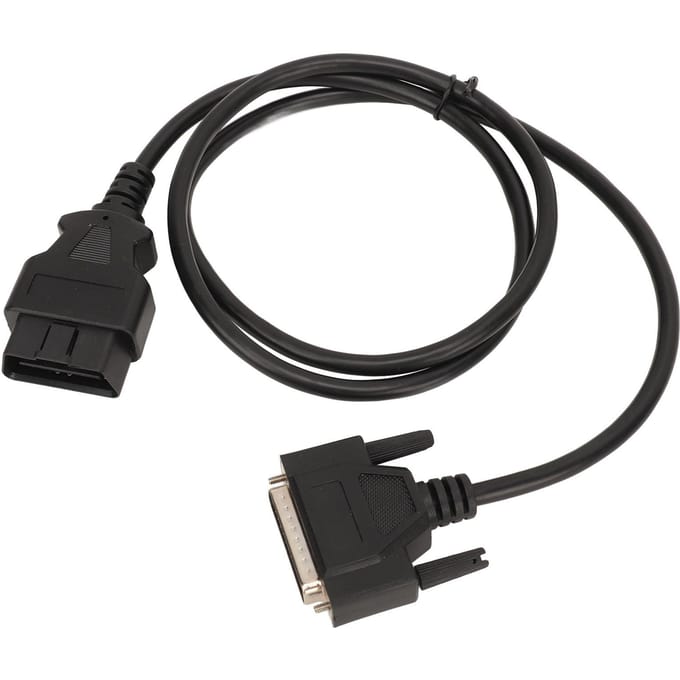 OBDII Diagnosekabel 12V Hoge Flexibiliteit Codelezerkabel voor INNOVA Apparaten 3100 3110 3120 black