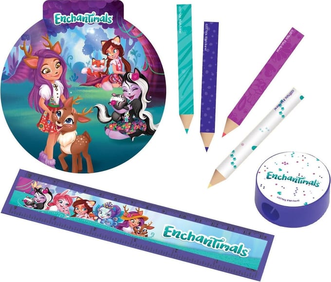 Amscan Schrijfwarenset Enchantimals 16-delig