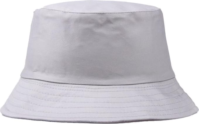 Hoed - Vissershoedje - Bucket Hat - Heren Dames - Grijs - Zonnehoed