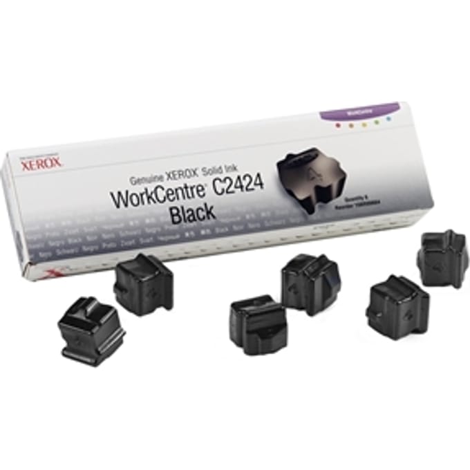 Xerox 108R00664 solid inkt zwart 6 stuks (origineel)