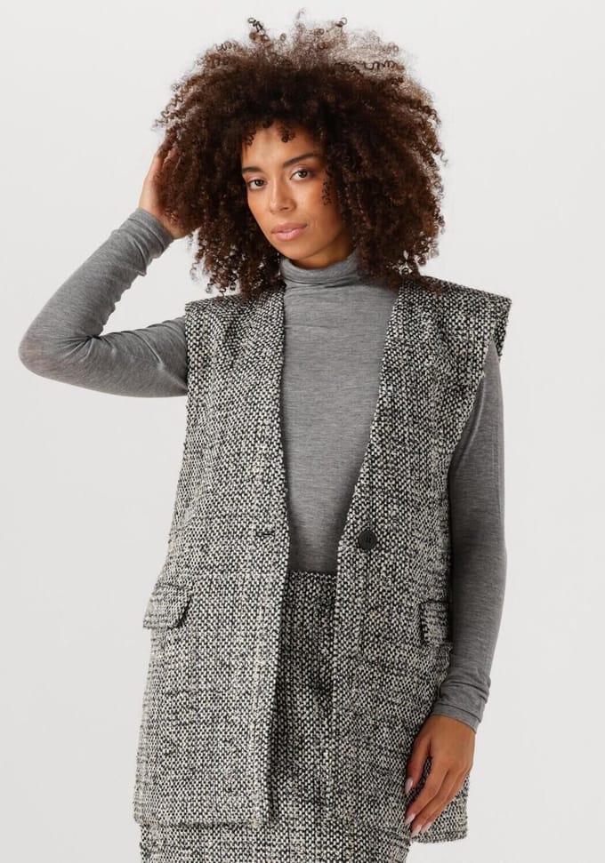 Copenhagen Muse Cmrubi-waistcoat Blazers Dames - Grijs - Maat L
