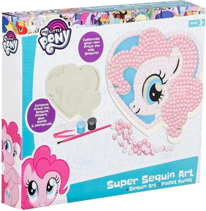 My little Pony - Pinkie Pie -  Pailletten Knutselset