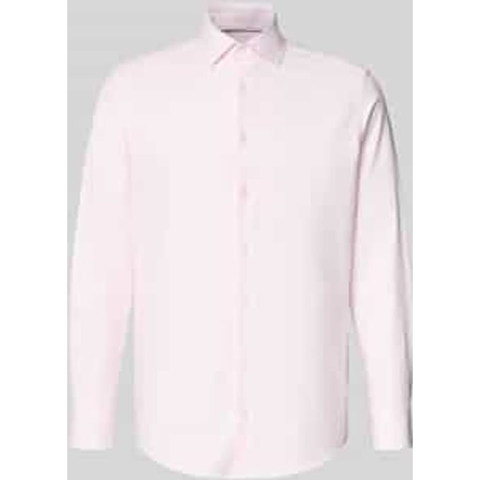OLYMP Luxor 24/Seven Overhemd, Modern Fit, Global Kent, Roze
