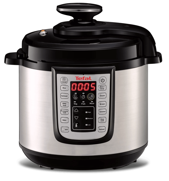 Tefal All-in-One CY505E - Multicooker - Slowcooker - Snelkookpan - 6L - Digital Timer