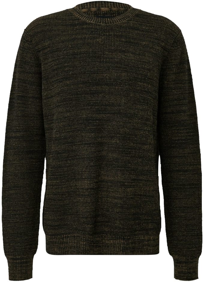 Q/S designed by - Heren pull - Maat L - Mannen - ZWART - polyester