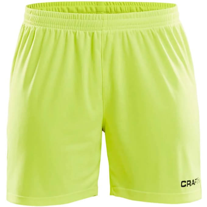 Craft Squad Keepersshort Sportbroek - Maat S  - Vrouwen - Geel