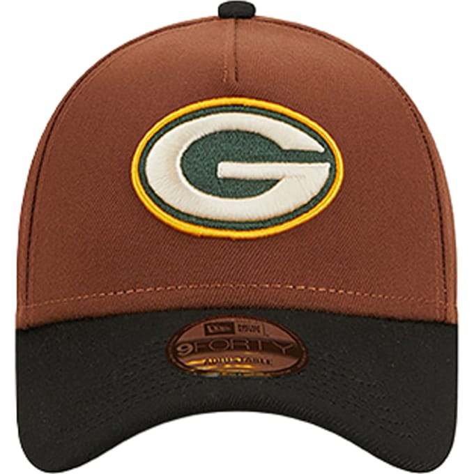 New Era groente Bay Packers Harvest 9forty Pet Bruin