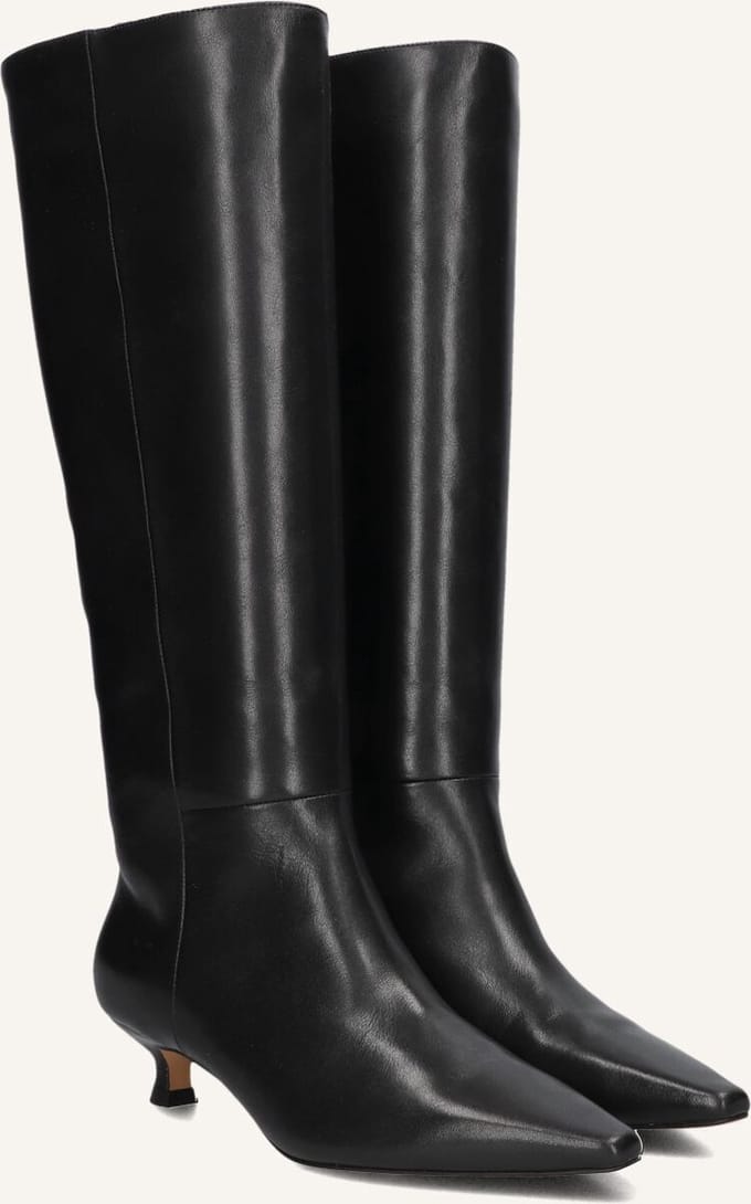 Inuovo B95009 Laarzen - Leer - Dames - Zwart - Maat 39