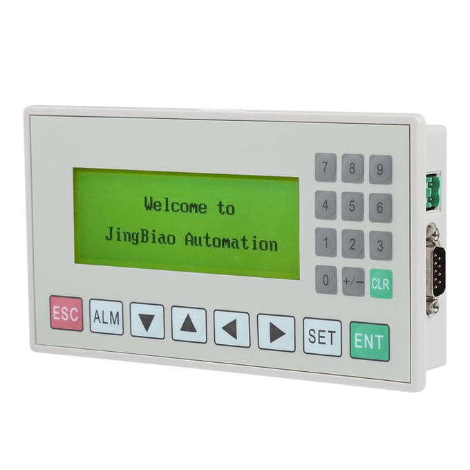 OP320A 3,7 inch Tekstdisplay HMI Ondersteunt S485RS232 Communicatiepoort Met Kabel Voor PLC