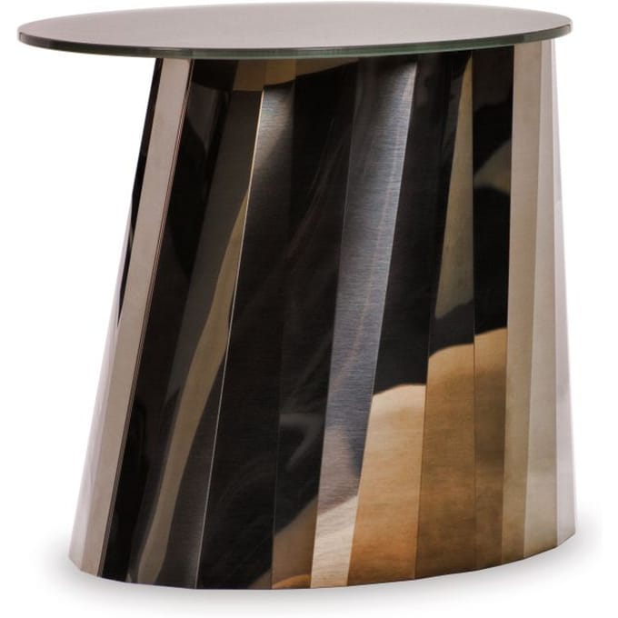 ClassiCon - Pli bijzettafel - brons bruin glanzend - 48 cm