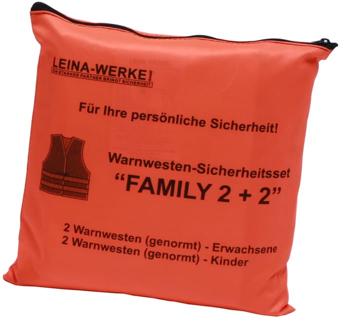 Veiligheidshessenset 'Familie 2+2', oranje