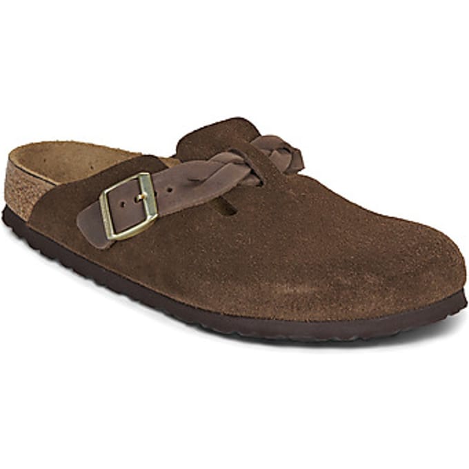 Birkenstock Boston Braided Suede Carafe