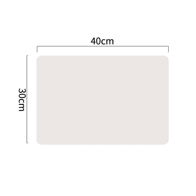 Napperon Imperméable en Silicone de Qualité Alimentaire Isolation Thermique Antidérapant Lavable Tapis de Table Pour Cuisine Dîner bleu clair