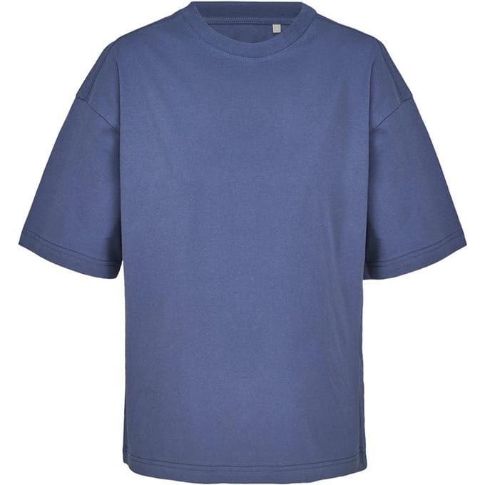 SOLS Dames Organische Boxy Oversized T-Shirt (Denim)