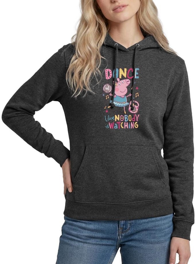 Peppa Pig Dancing Queen Hoodie Dames