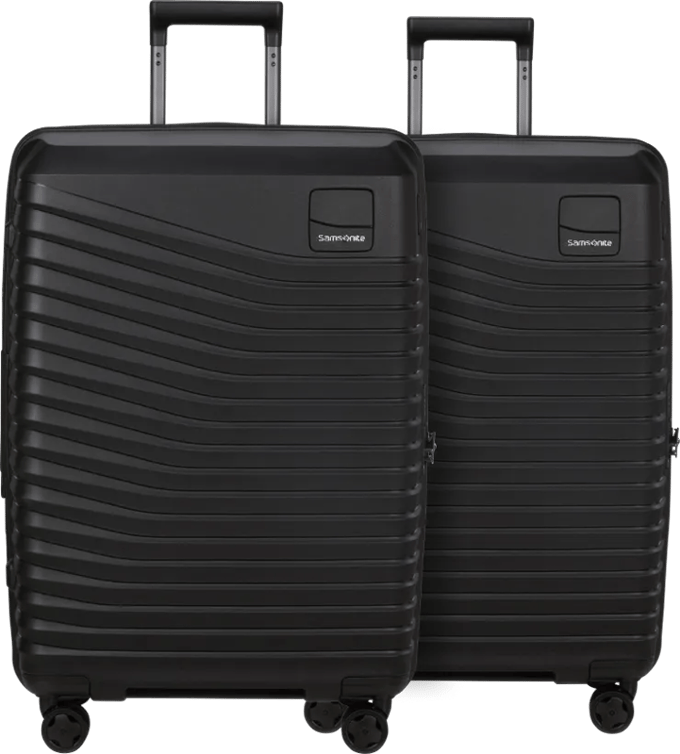 Samsonite Intuo Expandable Spinner 69cm Duo Pack Black