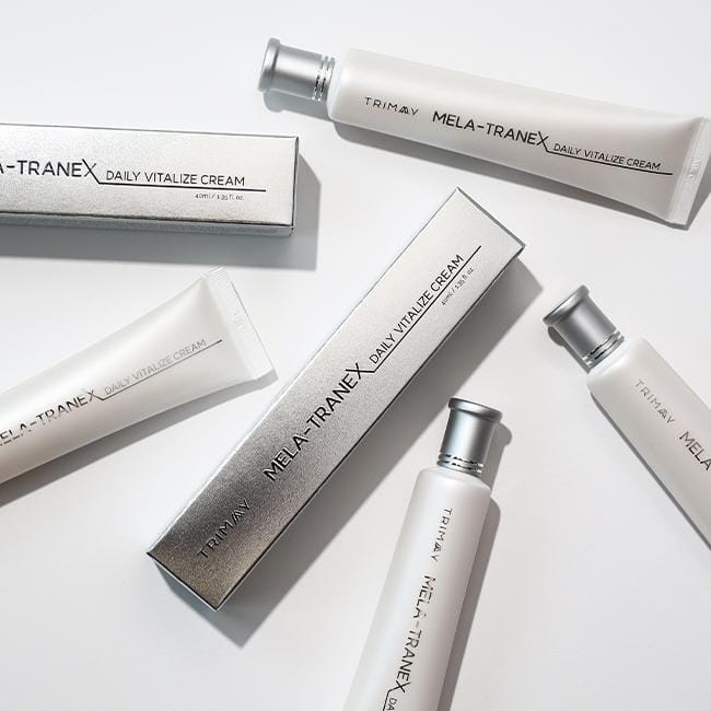 Crème vitalisante quotidienne Trimay Mela-Tranex gray