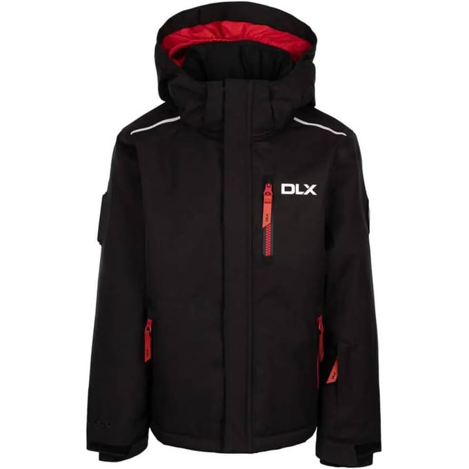 Trespass Kinder/Kids Gordy DLX Ski-jas (Zwart)