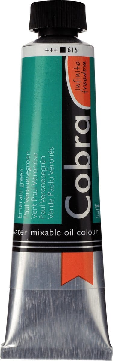 Olieverf - #615 Paul Veronesegroen - Cobra - 40ml