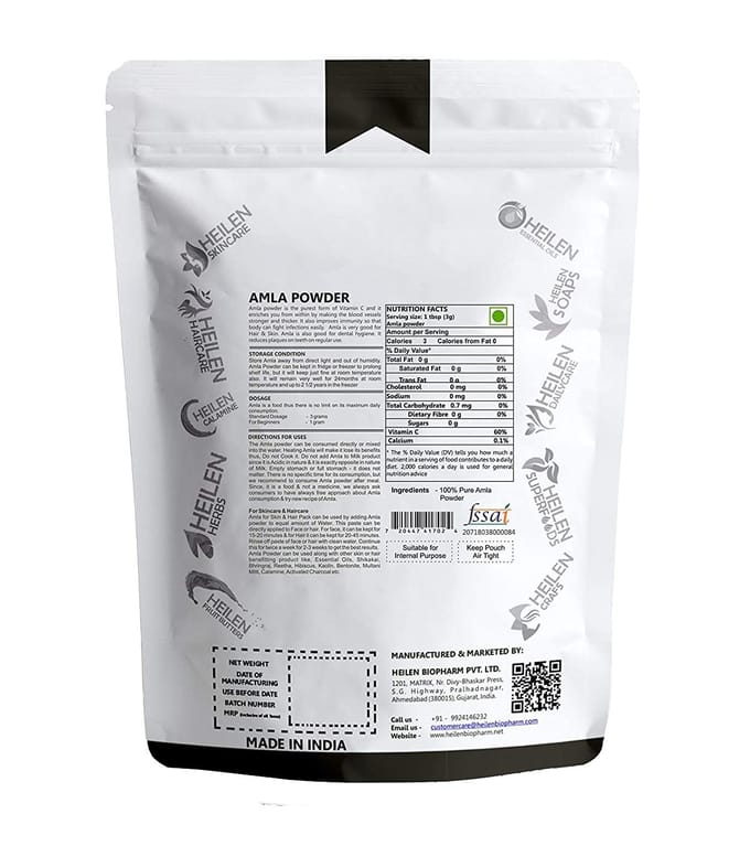 Амла (100 г), Amla Powder,  Heilen Biopharm