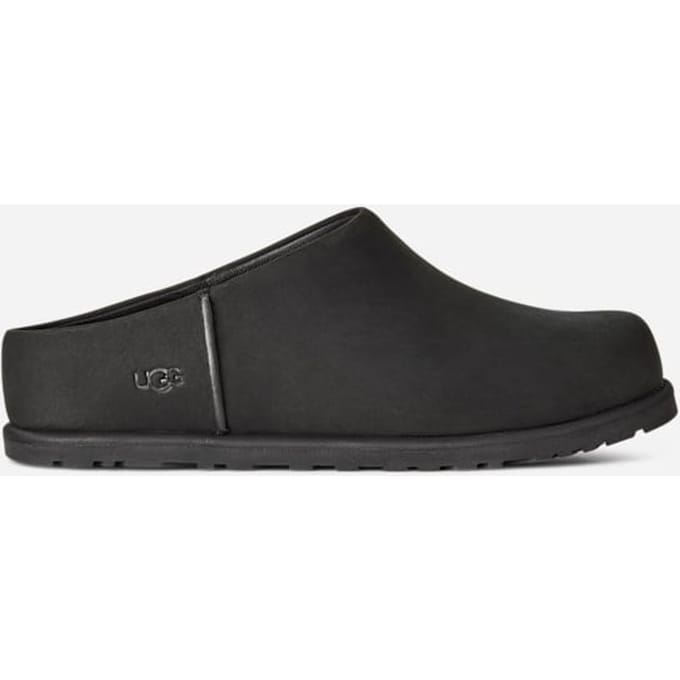 UGG® Otzo Clog in Black, Size 8, Leather/Wool