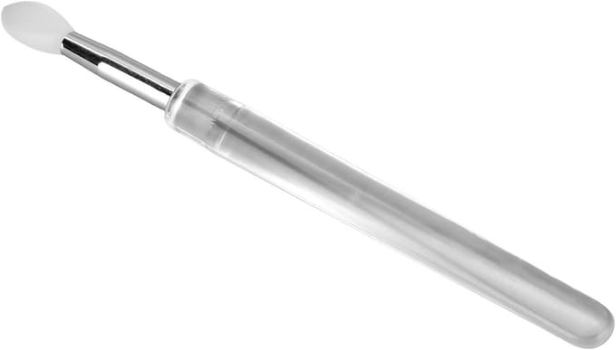 Professionele Lippenborstel van Transparant Silicoon voor Perfecte Lipmake-up en Precisie Applicatie