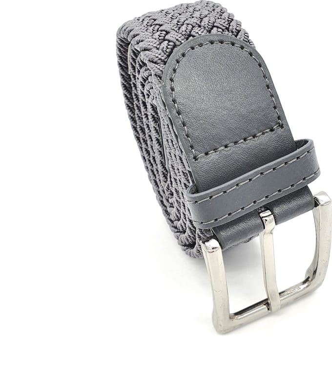 Elastische Riem - Stretch - Grijs - 140 cm