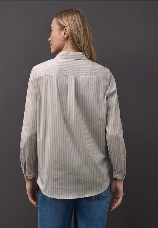 Gestreepte zakelijke blouse