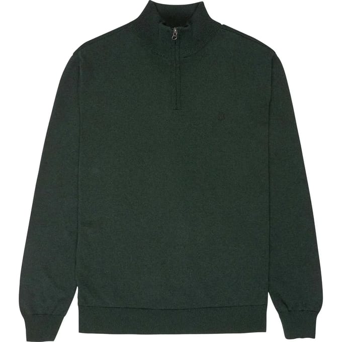 Sweater met ritskraag Element Icon Embroidery