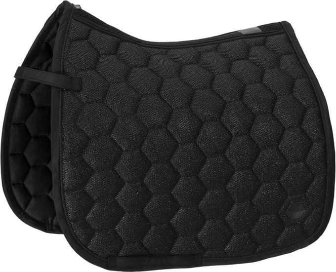 Eskadron Zadeldek Glitter Mesh Reflexx Zwart - Pony