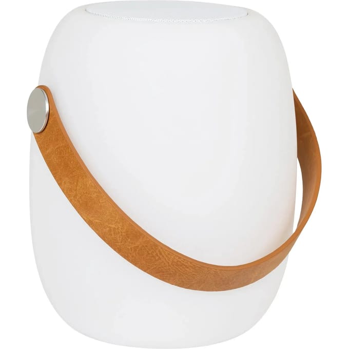 Ledlamp Cardiff Met Bluetooth-luidspreker | Wit - House Nordic - Tafellampen - Wit - Ijzer