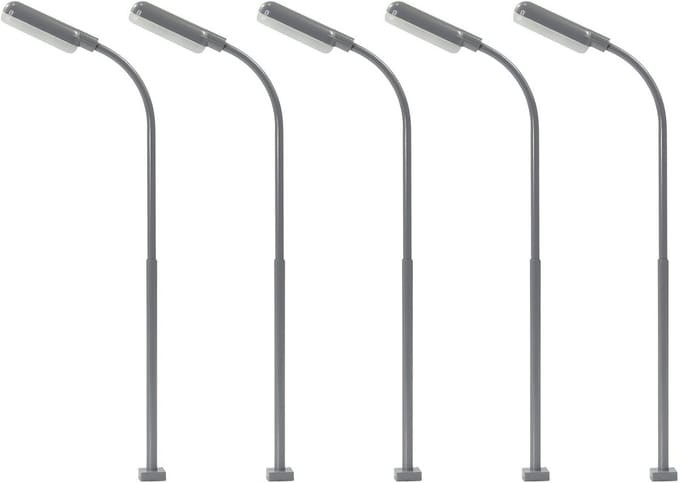 5 Stuks Modelperronlichten LED Straatverlichting voor Modelspoorbaan Landschap (3V DC)