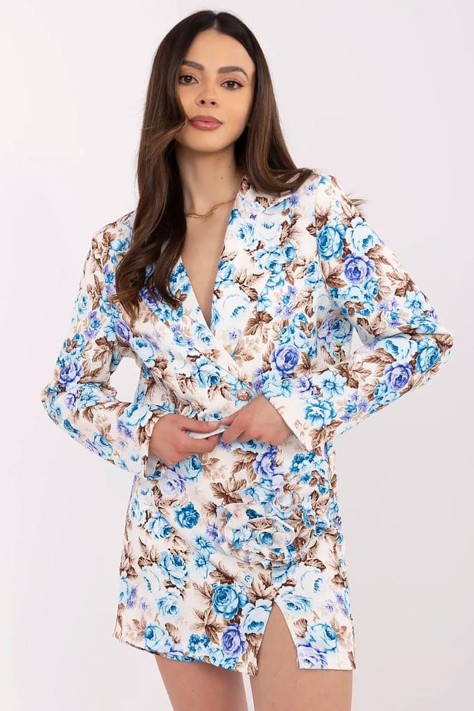 Flora Luxe Set - Blauw / S/M