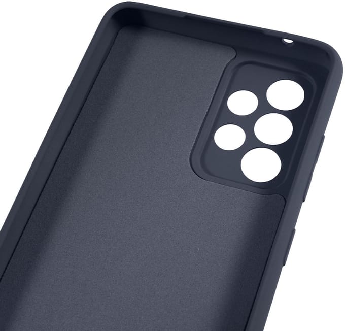 Jaym, Hoesje geschikt voor Samsung Galaxy A32 5G - Soft Feeling, Blauw