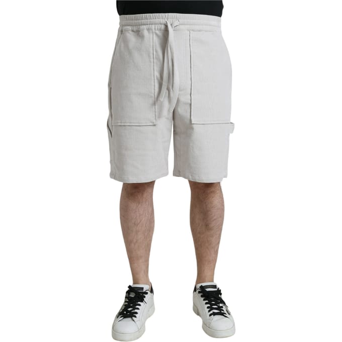 Casual Katoenen Corduroy Shorts