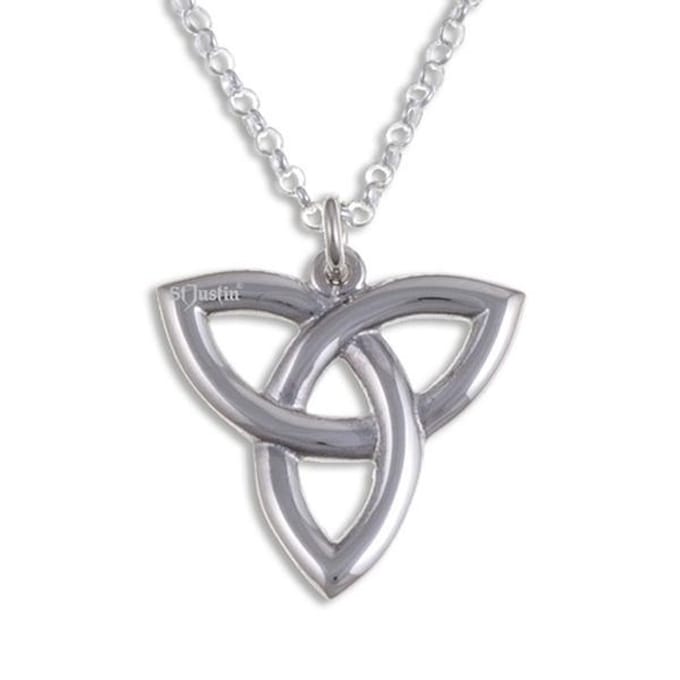 3 Loop Love Knot Zilveren hanger , zilveren hanger