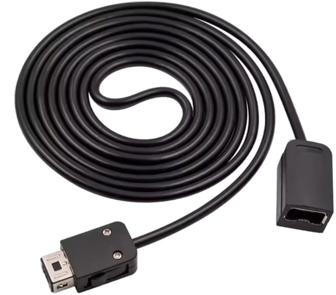 Scoby - Verlengkabel - Geschikt voor Nintendo Mini Classic NES SNES Controller - Controller Extender Kabel - 3 Meter - Zwart