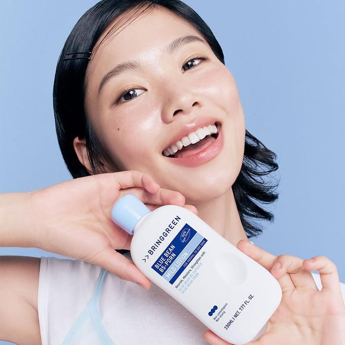 [BRING GREEN] Lotion Douce Blue Bean B5-PDRN 230ml white