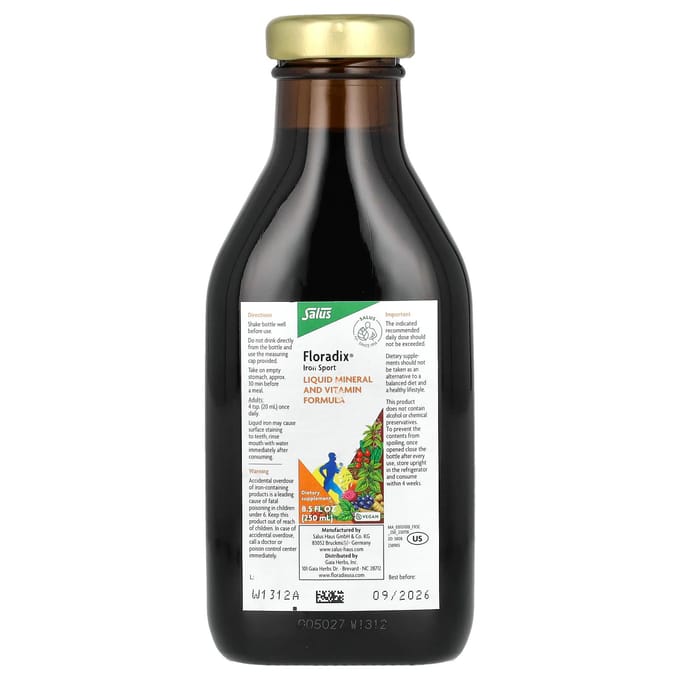 Floradix, Floradix Iron Sports, 250 ml (250 ml)